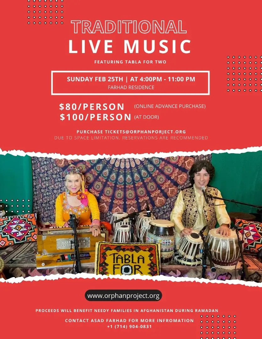 Traditional Live Music Tabla for 2